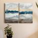 Orren Ellis Lakeview Sunset I Premium Gallery Wrapped Canvas - Ready To Hang Canvas in Blue/Gray | 48 H x 64 W x 1 D in | Wayfair