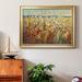 Alcott Hill® Field Of Spring Flowers II - Picture Frame Painting on Canvas Canvas, Solid Wood in Orange/Yellow | 26.5 H x 36.5 W x 1 D in | Wayfair