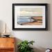 Rosecliff Heights Shore Days II Premium Framed Print - Ready To Hang Paper, Solid Wood in Blue/Brown/White | 18.5 H x 24.5 W x 1 D in | Wayfair