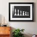 Canora Grey Starting Line Up II Premium Framed Print - Ready To Hang Paper, Solid Wood in Black/White | 36.5 H x 26.5 W x 1 D in | Wayfair