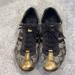 Coach Shoes | Gold And Brown Coach Sneakers 9 | Color: Brown/Tan | Size: 9