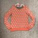 Anthropologie Sweaters | Anthropologie Polka Dot Sweater By "Moth" | Color: Blue/Orange | Size: S