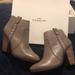 Coach Shoes | Coach Haven Waxy Burnish Calf Boots | Color: Gray | Size: 7