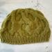 Anthropologie Accessories | Cable Knit Slouchy Beanie- One Size | Color: Green | Size: Os