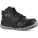 Reebok Sublite Cushion Work Shoe Athletic Mid Cut with Cushguard Internal Met Guard - Women's Black 12 Wide 690774456167