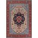 Geometric Heriz Serapi Turkish Traditional Area Rug Wool Hand-knotted - 9'0" x 12'0"