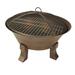 Bluegrass Living 26" H x 19.7" W Cast Iron Wood Burning Outdoor Fire Pit Cast Iron/Iron in Brown/Gray | 26 H x 19.7 W x 26 D in | Wayfair