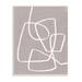 Stupell Industries Minimalist Abstract Line Scribble Modern Boho Composition by June Erica Vess - Graphic Art in Brown | Wayfair ak-352_wd_13x19