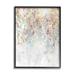 Stupell Industries Modern Cascading Pink Flowers Abstract Painting Confetti Florals by - Painting Wood in Brown | 14 H x 11 W x 1.5 D in | Wayfair