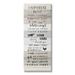 Stupell Industries Farmhouse Rules Inspirational Family Phrases Striped Plank Pattern - Textual Art Canvas in Brown | 30 H x 13 W x 1.5 D in | Wayfair