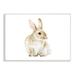 Stupell Industries Bunny Rabbit Watercolor Kids' Nursery Animal by Fox Hollow Studios - Painting Wood in Brown | 10 H x 15 W x 0.5 D in | Wayfair