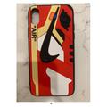 Nike Cell Phones & Accessories | Air Jordan Nike Air Off-White Phone Case For Iphone X Or Iphone Xs! | Color: Black/Red | Size: Iphone X/Iphone Xs