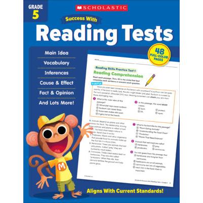 Scholastic Success With Grade 5: Reading Tests