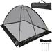 VEVOR Pond Cover Dome, Garden Pond Net, 1/2 Inch Mesh Dome Pond Net Covers w/ Zipper & Wind Rope | 79.2 H x 204 W x 156 D in | Wayfair