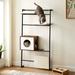 Archie & Oscar™ Kimmel 61" Marciano Cat Tree or Condo Metal in Brown/Pink/White | 61 H x 31.1 W x 11.8 D in | Wayfair