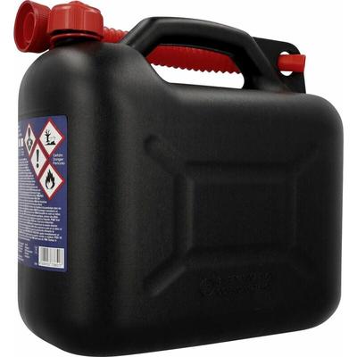 Cartrend - Unitec Benzinkanister 10 Liter Volumen Kunststoff schwarz Benzinkanister