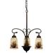 Meyda Tiffany Pine Barons 3 Light 20-1/2" Wide Chandelier with Tiffany