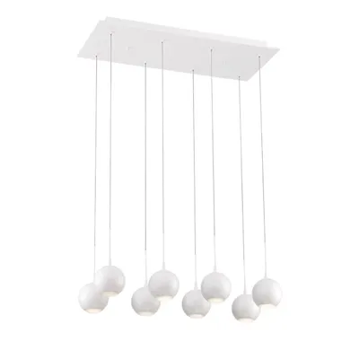 Huxe Messina Rectangular LED Multi-Light Pendant Light Light