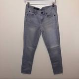 J. Crew Jeans | J. Crew 7” Toothpick Gray Wash Mid-Rise Skinny Jean Size 26 | Color: Gray | Size: 26