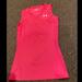 Under Armour Tops | Euc Small Heat Gear Under Amour Sleeveless Hit Pink Tank Activewear Exercise | Color: Pink | Size: S