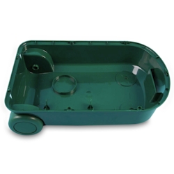 Bodenwanne komplett für Vorwerk Tiger 251 inkl. Laufrollen -Top Qualität Image