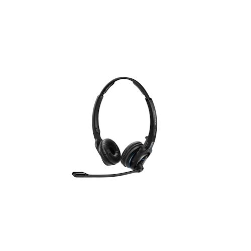 EPOS | SENNHEISER IMPACT MB Pro 2 Kopfhörer Kabellos Kopfband Büro/Callcenter Bluetooth Schwarz
