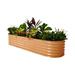 Vego Garden 17" Tall 9 In 1 Modular Metal Outdoor Raised Garden Bed Metal in Brown | Wayfair VB9N117TC