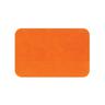 Tapis de bain Coton carolina 70x120cm Orange Spirella