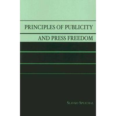 Principles Of Publicity And Press Freedom
