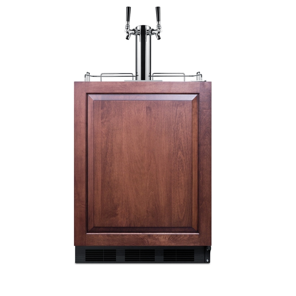Summit 24 Inch Wide 5.5 Cu. Ft. Built-In Coffee Double Cold Brew Tap