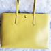 Kate Spade Bags | Lime Yellow Kate Spade Large Tote Bag Purse Hand Bag | Color: Yellow | Size: Os