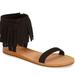 Kate Spade Shoes | Kate Spade | Black Suede Fringe Alex Sandals | Color: Black | Size: 8.5