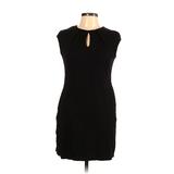 New York & Company Casual Dress - Sheath: Black Solid Dresses - Women's Size X-Small