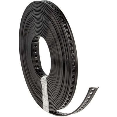 Lochband Montageband 14 mm x 10 m Rolle - Stahl - Kunststoff ummantelt - Tecuro Image