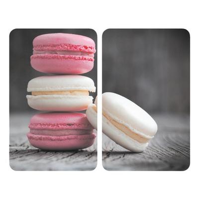 2er-Set Herdabdeckplatte Universal »Macarons«, Wenko, 30x52 cm