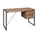 Elk Home Armour Square Natural Wood 63 Inch Wide Desk