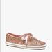 Kate Spade Shoes | Kate Spade X Keds Rose Gold Sneakers | Color: Gold/Pink | Size: 7.5