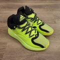 Adidas Shoes | Adidas D Rose 11 Mens Fu7405 Signal Green Adizero Basketball Shoes Size 7 | Color: Black/Green | Size: 7