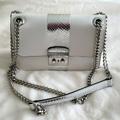 Michael Kors Bags | Michael Kors Authentic White Leather Crossbody Or Shoulder Bag. Nwot | Color: White | Size: Os