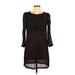 MNG Casual Dress - Shift: Black Dresses - Women's Size 6