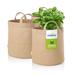Coolaroo Heavy Duty Grow Bag Breathable Fabric for Air Pruning & Plant Growth Pot Planter Set in Brown | 11 H x 12 W x 12 D in | Wayfair 500566