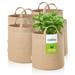 Coolaroo Heavy Duty Grow Bag Breathable Fabric for Air Pruning & Plant Growth Pot Planter Set in Brown | 11 H x 12 W x 12 D in | Wayfair 500603