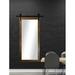 Neace 2 Piece Distressed Mirror Set Metal in Brown Laurel Foundry Modern Farmhouse® | 77 H x 32 W x 0.75 D in | Wayfair