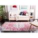 Blue/Green 26 x 0.2953 in Indoor Area Rug - Langley Street® Felty Oriental Fuchsia/Teal Area Rug | 26 W x 0.2953 D in | Wayfair