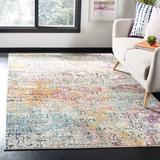 Gray/Pink 48 x 0.31 in Indoor Area Rug - Langley Street® Felty Abstract Area Rug | 48 W x 0.31 D in | Wayfair F17FB92887314B77A7B4B5C6028882C9