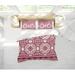 Langley Street® Fidler Comforter Set Polyester/Polyfill/Microfiber in Red | Queen Comforter + 2 Pillow Cases | Wayfair