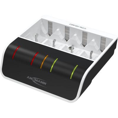 Akku Ladegerät NiMH für 4x aaa aa c d und 1x 9V Block - Ansmann Image