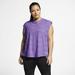 Nike Tops | Nike Air Women's Short-Sleeve Running Top (Plus Size), Light Purple, Size 1x | Color: Purple | Size: 1x