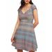 Anthropologie Dresses | Anthropologie Moulinette Soeurs Plaid Sweetheart Fit And Flare Dress Size 4 | Color: Tan | Size: 4