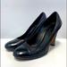 Coach Shoes | Coach Black Shoes Lady Pumps High Block Heel Black Patent Dress Women Sz 8.5 B. | Color: Black | Size: 8.5